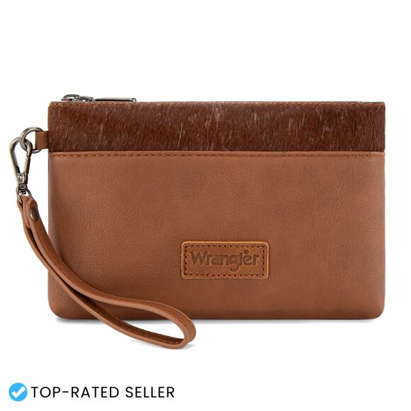 Large Capacity Wristlet Clutch Minimalist Chic Detachable Strap Phone Organizer